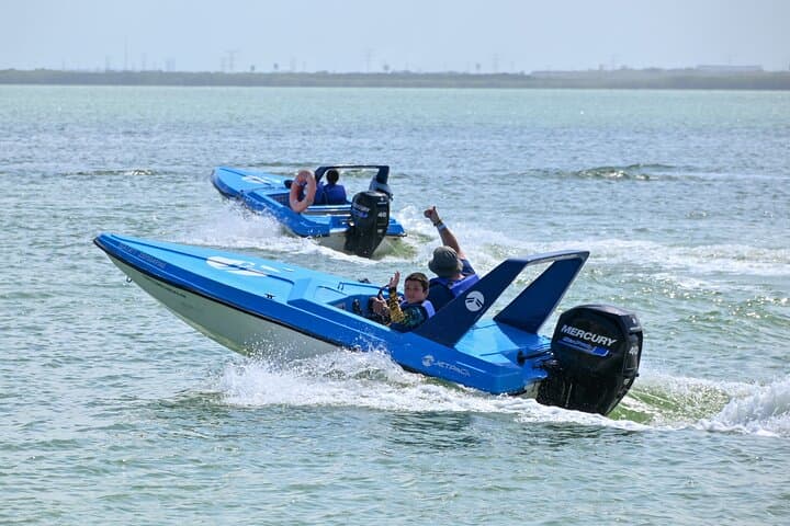 Cancun Jungle Tour: Speedboat Through Nichupté to El Ángel Reef photo 6