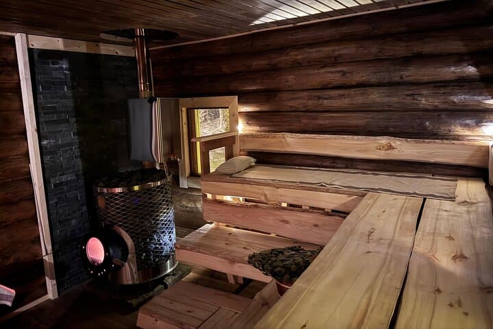 Private Snowmobile Safari and Riverside Sauna — Levi Arctic Adventure photo 5