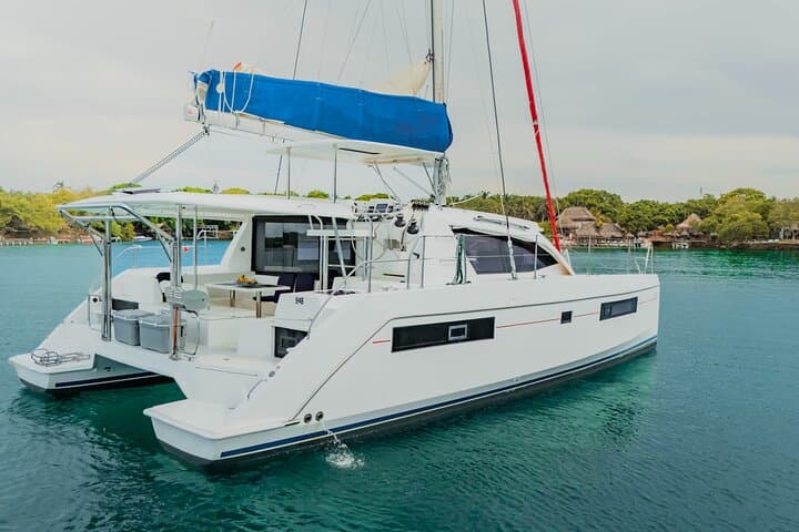 Private Catamaran Sunset Tour in Cartagena Bay — Libecciu Experience