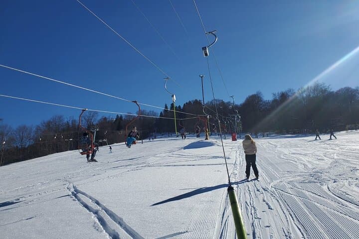 Bakuriani Snowmobile and Ski Day Trip from Kutaisi: Ski, Ride, and Cable Car Views photo 4