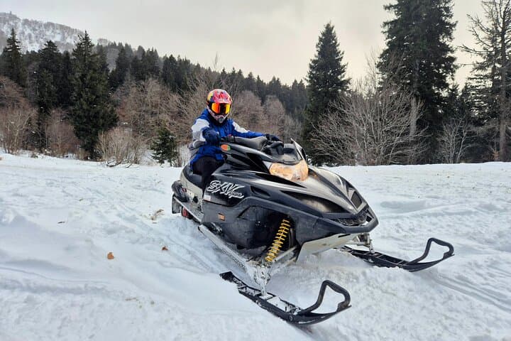 Bakuriani Snowmobile and Ski Day Trip from Kutaisi: Ski, Ride, and Cable Car Views photo 2