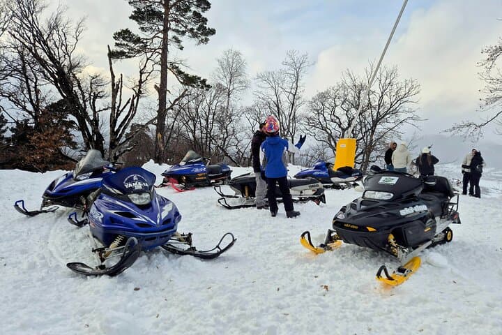 Bakuriani Snowmobile and Ski Day Trip from Kutaisi: Ski, Ride, and Cable Car Views photo 3