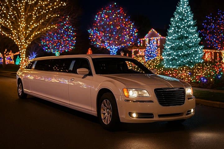 Northern Delaware Holiday Lights Limo & Party Bus Tour from Wilmington Riverfront photo 2