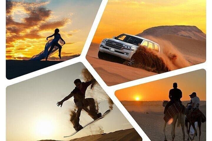 Doha Desert Safari & Khor Al Adaid Half-Day: Dune Bashing, Camel Ride & Sandboarding photo 3