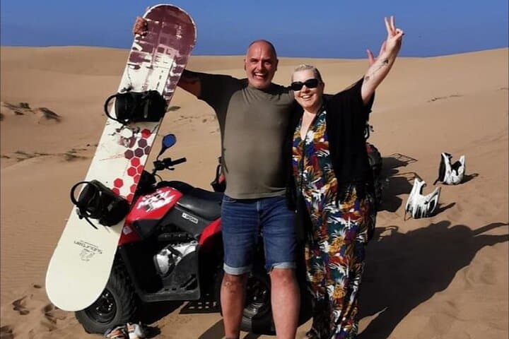 Agadir ATV Quad Adventure and Sandboarding: Dunes, Argan Forests & Takad Beach