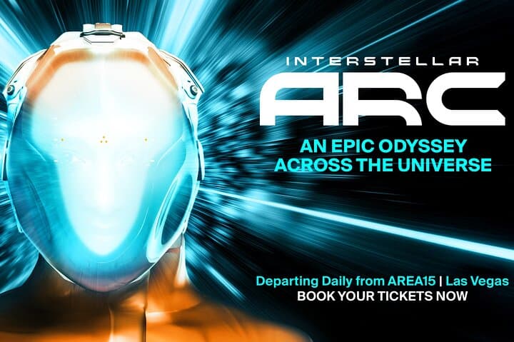 Interstellar Arc at AREA15: Immersive VR Voyage to Arcadia in Las Vegas