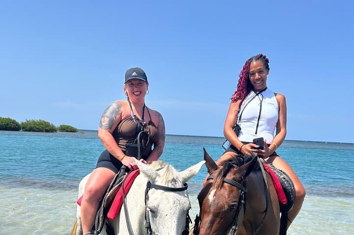 Sunset Beach Horseback Ride in Montego Bay