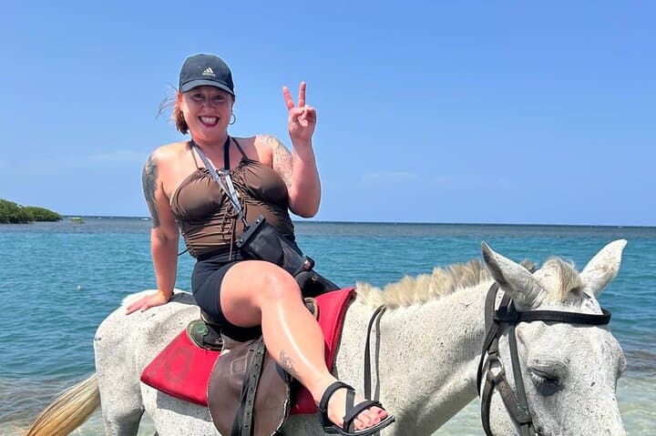 Sunset Beach Horseback Ride in Montego Bay photo 2