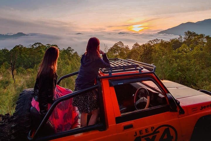 Mt. Batur Sunrise Jeep Adventure: Sunrise Views, Lava Fields & Hot Springs photo 1
