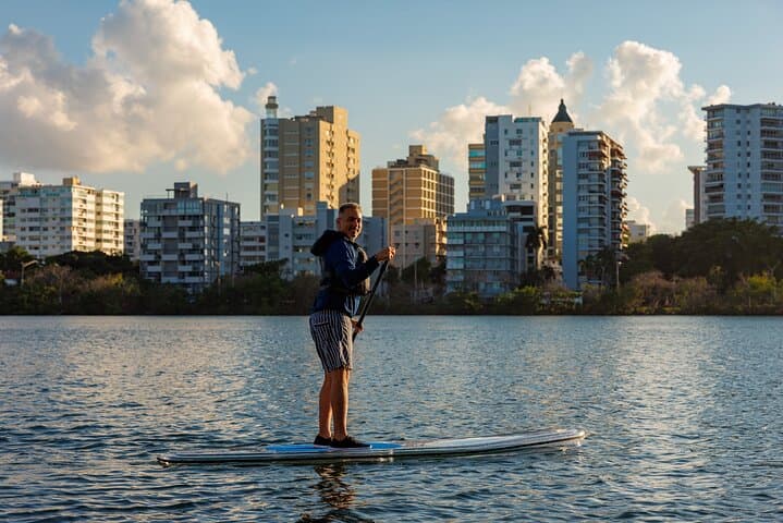 Glass-Bottom SUP Rentals in Condado Lagoon: Self-Guided Paddle in San Juan