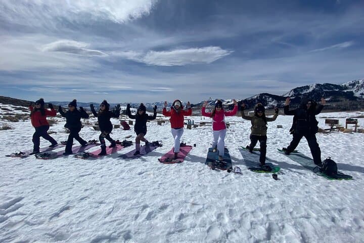 Park City Snowga: Winter Hike & Snow Yoga on PC Hill