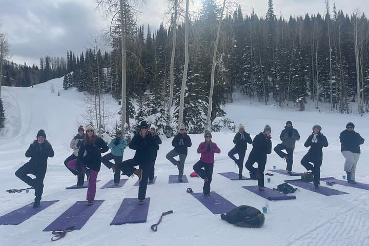 Park City Snowga: Winter Hike & Snow Yoga on PC Hill photo 2