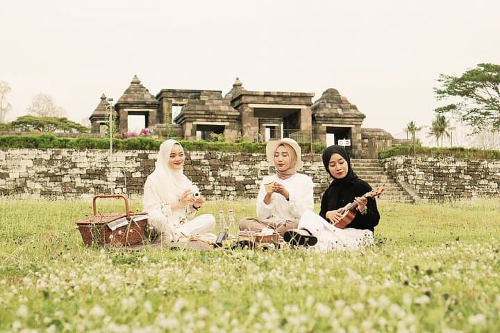 Sunset at Ratu Boko: Hilltop Palace Entrance Ticket Near Yogyakarta photo 2