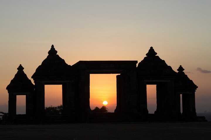 Sunset at Ratu Boko: Hilltop Palace Entrance Ticket Near Yogyakarta photo 5