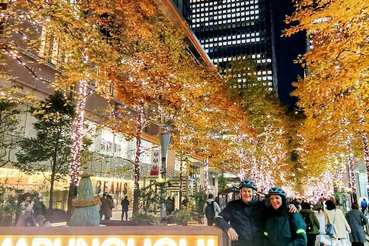 Tokyo Winter Illumination E-Bike Tour: Ride the City's Night Lights