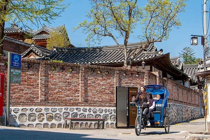 Bukchon Pedicab Heritage Tour and Dancheong Workshop in Seoul photo 3