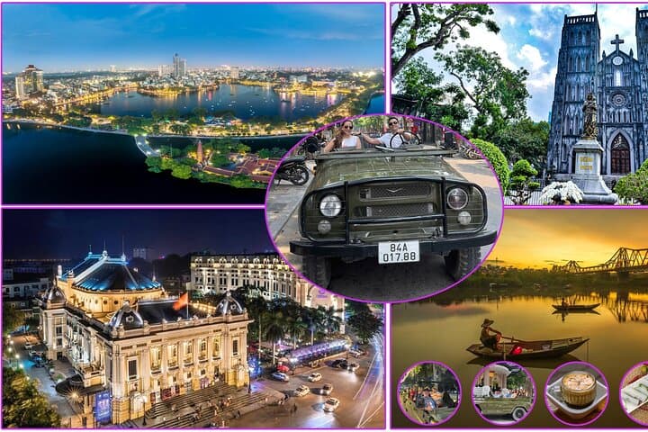 Jeep Through Hanoi: Street Food Exploration & Night Sights photo 6