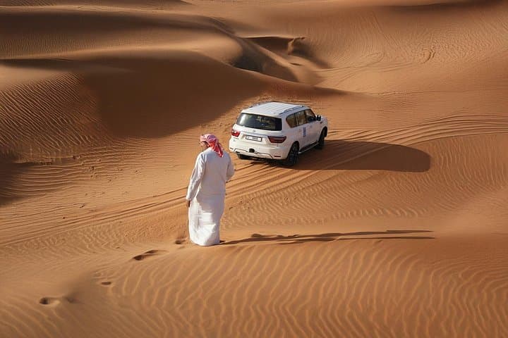 Dubai Red Dunes Desert Safari: Premium Lahbab Evening with BBQ & 5 Live Shows photo 2