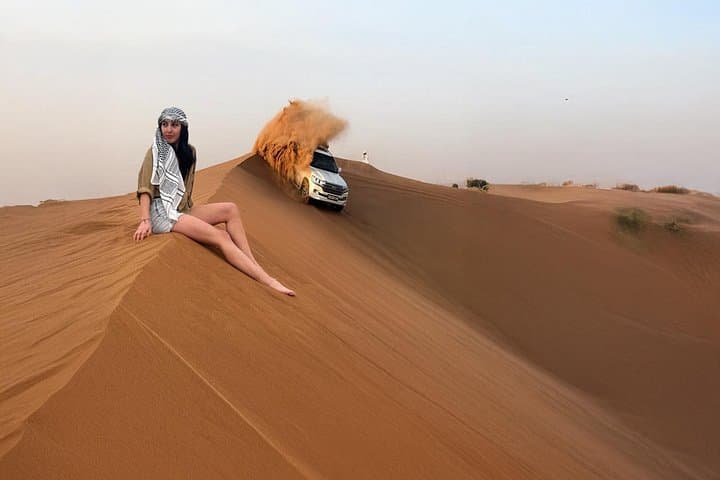 Dubai Red Dunes Desert Safari: Premium Lahbab Evening with BBQ & 5 Live Shows photo 1