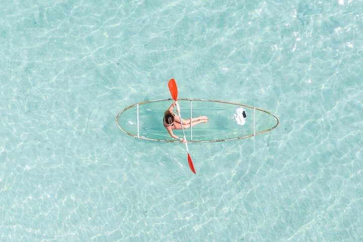 Transparent Kayak and Drone Experience in Nungwi & Kendwa, Zanzibar photo 2