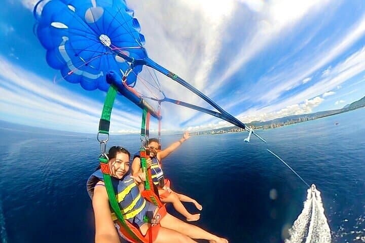 Parasailing Over Hurghada's Red Sea: Elite Parasailing Adventure from New Marina