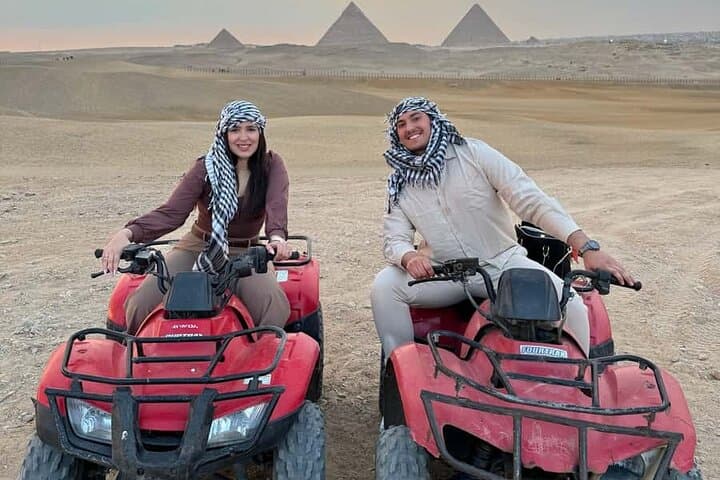 Sunset Quad Biking at Giza Pyramids with Saqqara, Shopping & Cairo Highlights photo 6