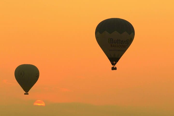 Sunrise Hot Air Balloon Over Marrakech and the Atlas Mountains photo 2