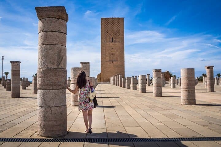 Fes to Casablanca via Volubilis & Rabat — Private Day Transfer with Archaeology and City Highlights