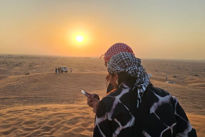 Lahbab Desert Safari: Dune Bashing, Sandboarding & Sunset Camel Ride in Dubai photo 5