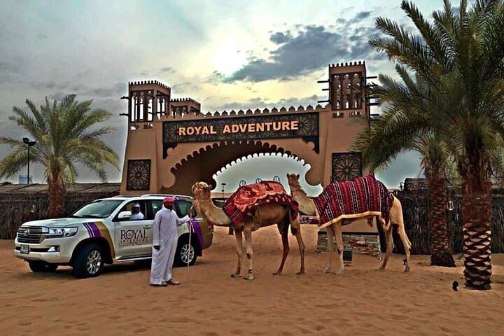 Dubai Desert Stargazing Safari: 4x4 Dune Bashing, Camel Ride & BBQ photo 6