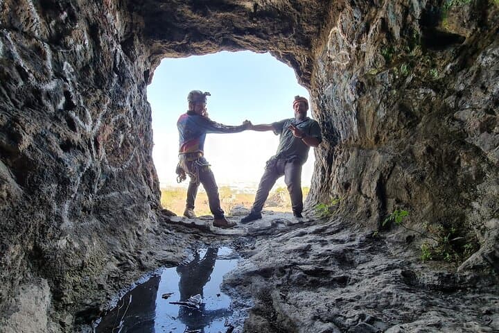 Rappelling Monterrey's Devil's Throat: 100m Mine Descent at Topo Chico photo 3
