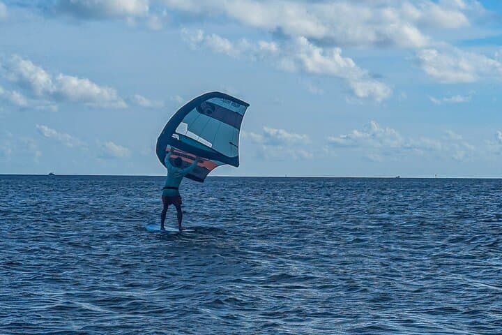 Wing Foiling in Biscayne Bay: Hobie Beach Miami Lessons for First Flights photo 6
