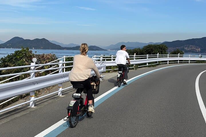 E-Bike Etajima: Coastal Cafés, Olive Groves & Hidden Beaches from Hiroshima photo 5