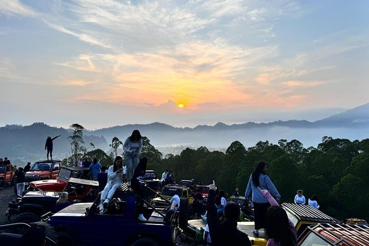 Mount Batur Jeep Sunrise: Off-Road Black Lava Adventure & Hot Springs photo 2