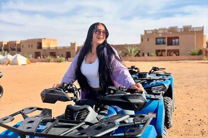 Merzouga Quad Biking: 2-Hour Sahara Dune Adventure