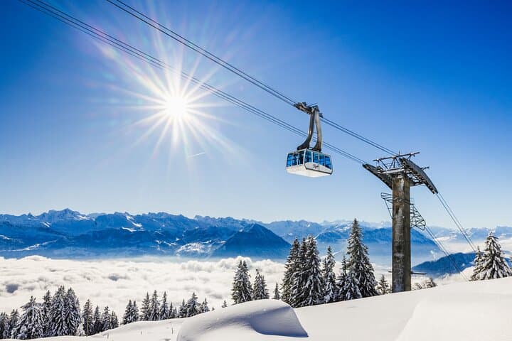 Mount Rigi Day Pass and Rigi Kaltbad Mineral Baths — Cogwheel Train, Lake Cruise & Spa photo 3