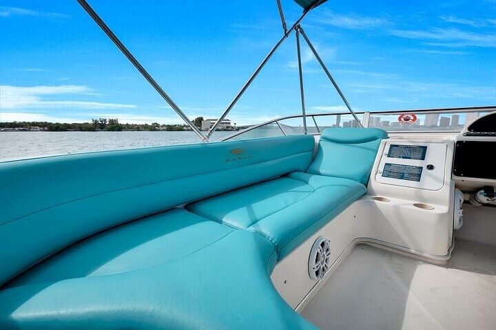 Cruise Biscayne Bay Aboard a 50ft Miller Blue: Miami Yacht Rental Guide photo 6