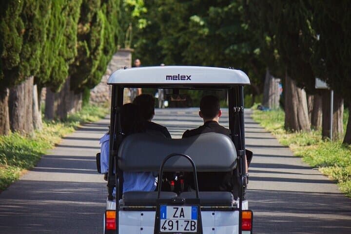Rome Hidden Treasures Private Golf Cart Tour — 3-Hour City Secrets