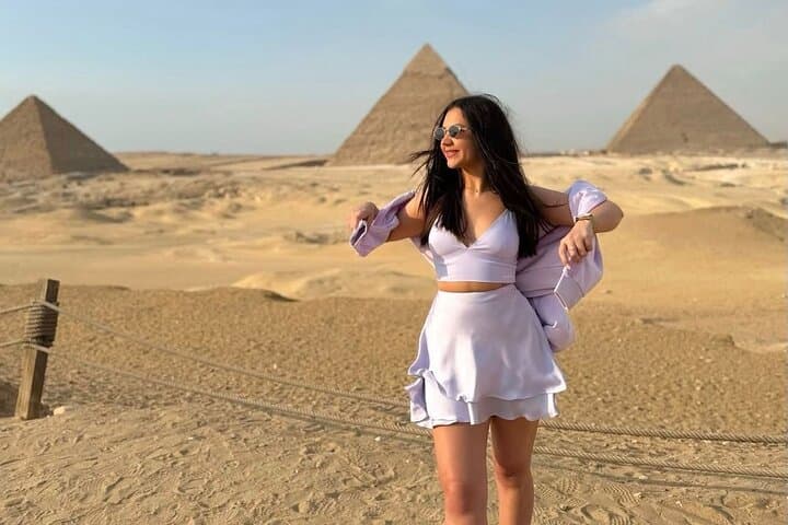 Inside the 3rd Pyramid: VIP Giza Tour with Camel Ride & Lunch