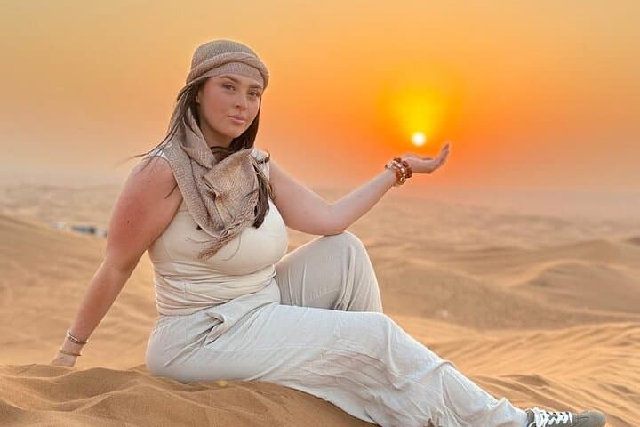 Private Sunrise Desert Safari in Dubai — Dune Bashing, Camel Rides & Sandboarding photo 1