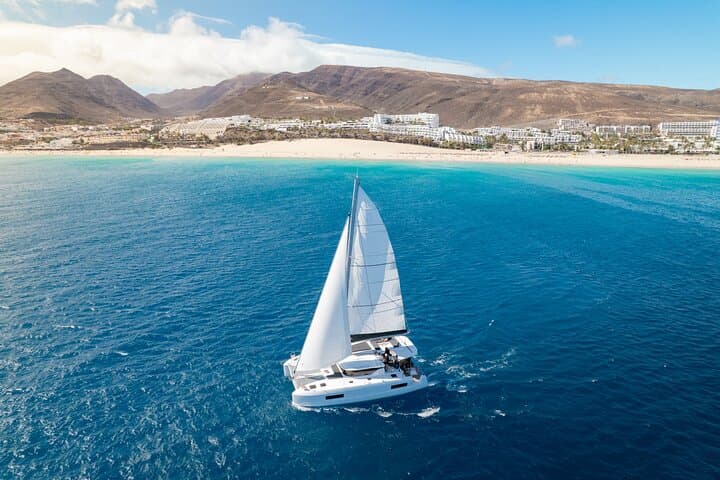 Magic Dreams Luxury Catamaran: Dolphin-Watching, Snorkeling & Gourmet Lunch in Fuerteventura photo 2