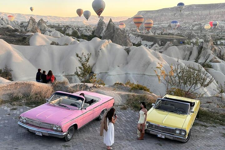 Sunrise Classic Car Tour in Cappadocia: Balloons, Fairy Chimneys & Photo Stops photo 2