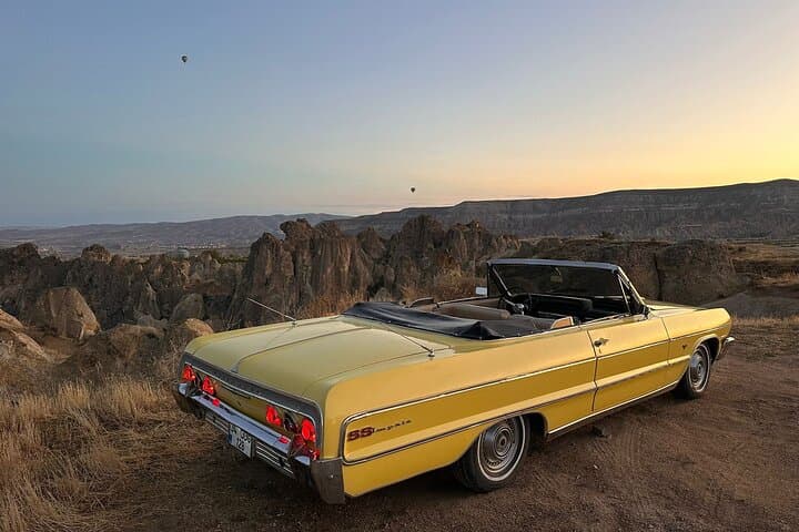 Sunrise Classic Car Tour in Cappadocia: Balloons, Fairy Chimneys & Photo Stops photo 3