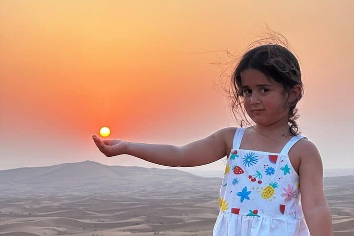 Luxury Abu Dhabi Desert Safari: Morning & Evening Dune Bashing, Camel Ride and BBQ photo 4