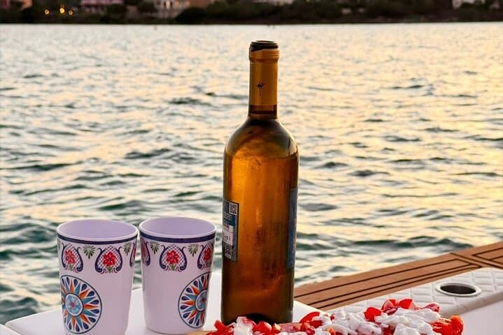 Sunset Dolphin Sighting Cruise with Champagne Aperitif off Figarolo, Sardinia photo 6