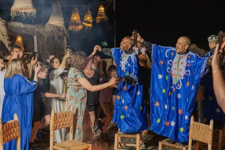 Agafay Desert Camel Ride and Moroccan Dinner Show — Evening Tour from Marrakech
