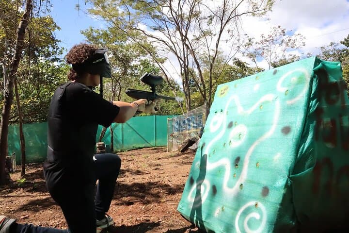 Paintball Experience Near Tamarindo: 90-Min Multi-Terrain Field Action photo 3