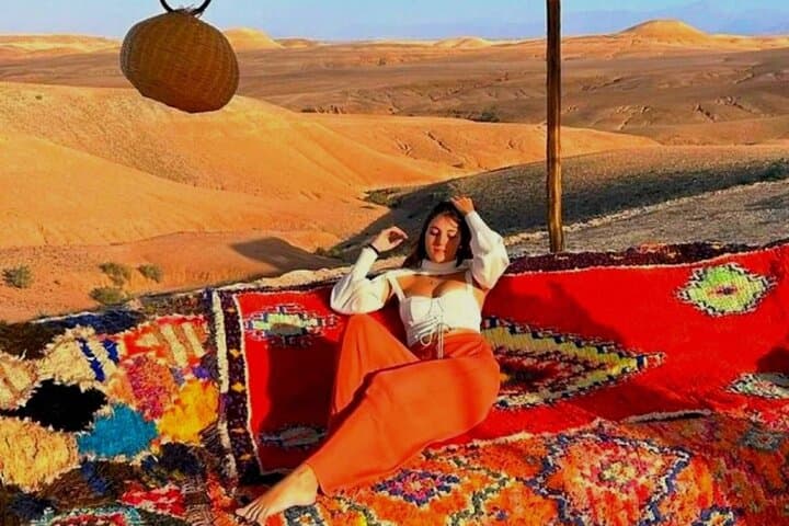 Agafay Desert Camel Ride and Moroccan Dinner Show — Evening Tour from Marrakech photo 2