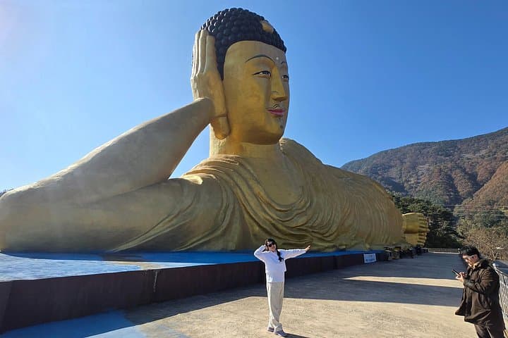 Miryang Scenic Cable Car & Cultural Tour: Reclining Buddha, Ice Valley Views and Sky Garden