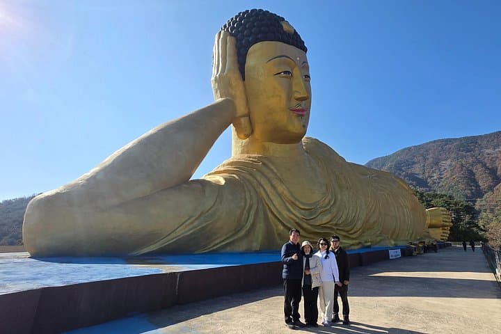 Miryang Scenic Cable Car & Cultural Tour: Reclining Buddha, Ice Valley Views and Sky Garden photo 3